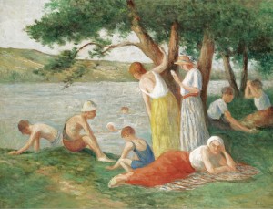Bathing at Rolleboise